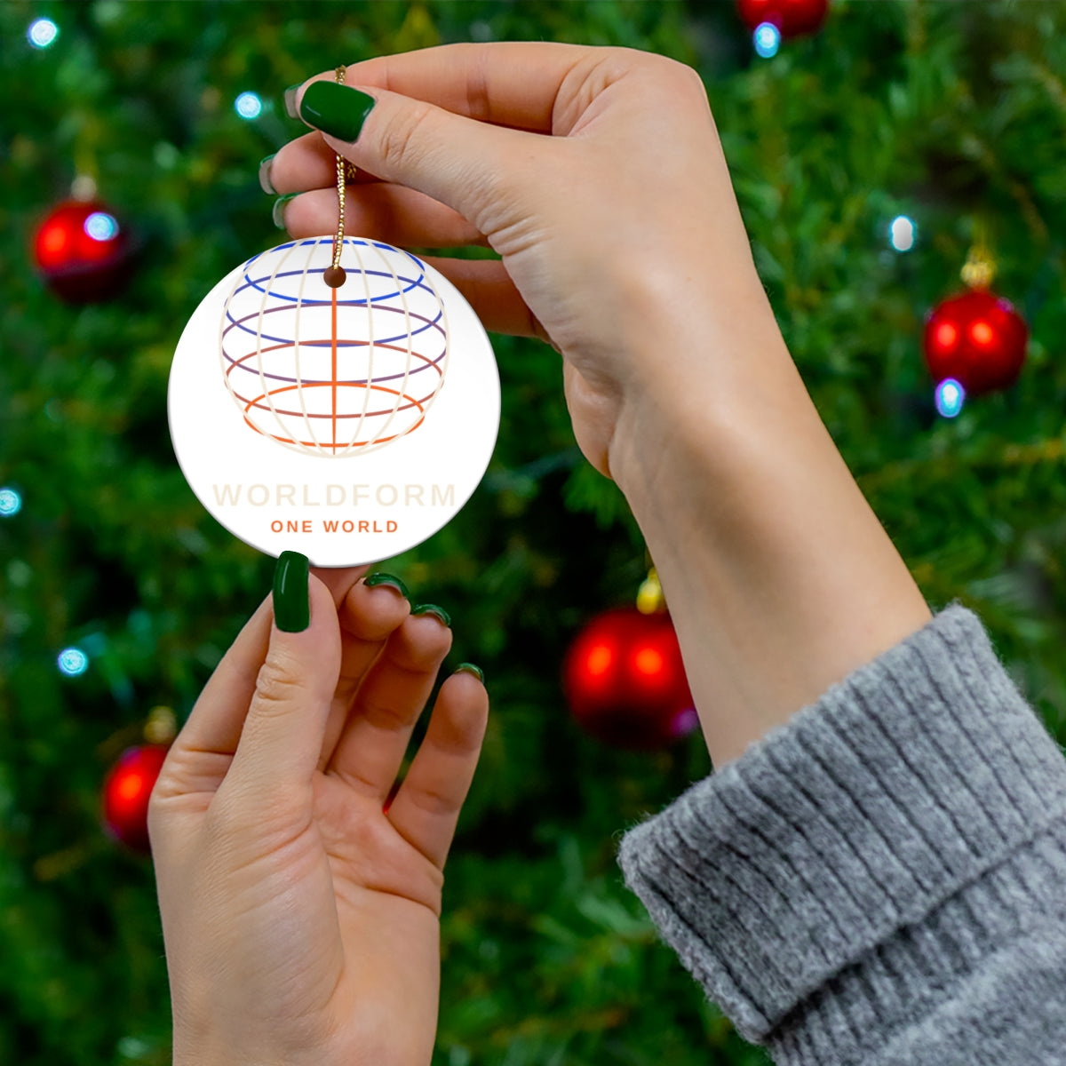 WORLDFORM Globe Ornament